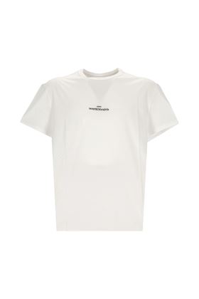 T-shirt a maniche corte con stampa logo Maison Margiela | S30GC0701S22816994